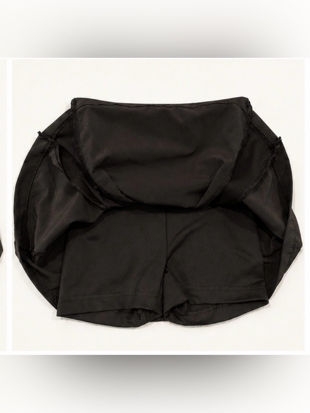 Adidas Girls Black Athletic Skort - Picture 4 of 4